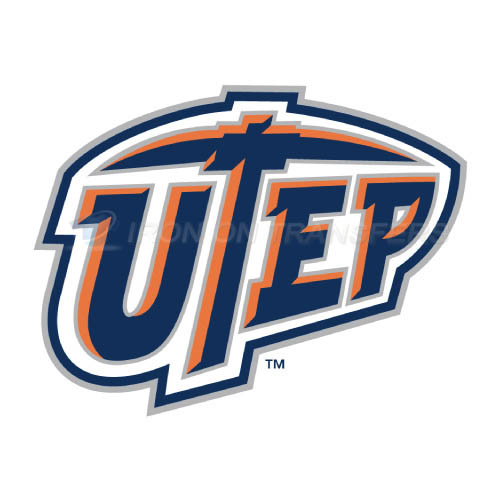 UTEP Miners Logo T-shirts Iron On Transfers N6779